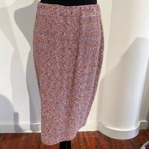 St. John Collection by Marie Gray Purple Knit Skirt